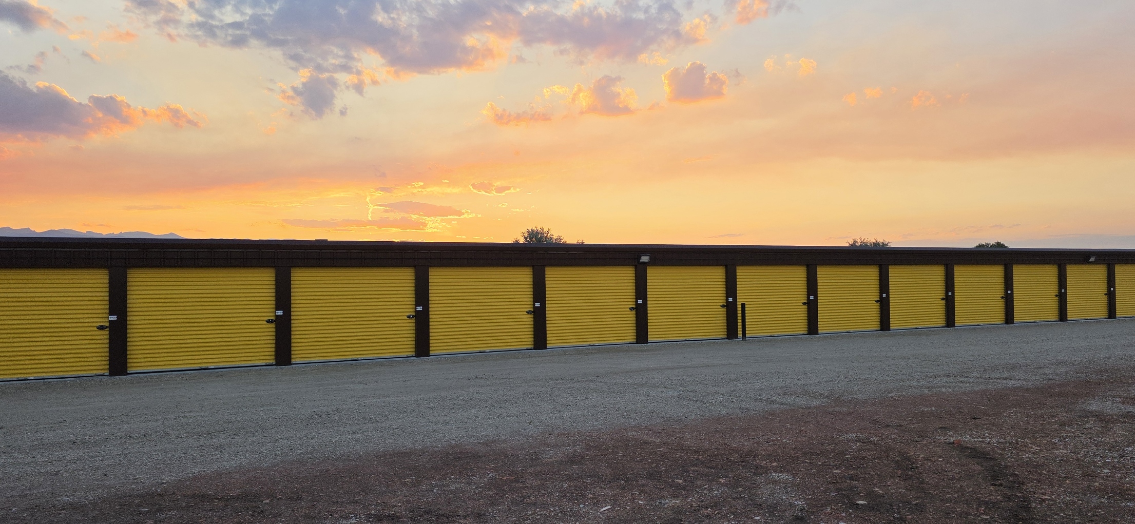 Gold Doors Sunset